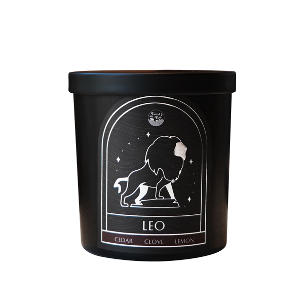 Leo Zodiac Candle