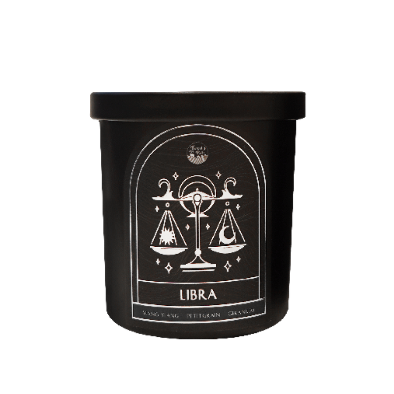 Libra Zodiac Candle