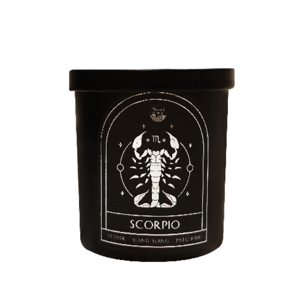 Scorpio Zodiac Candle