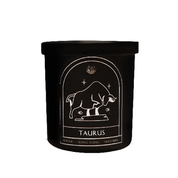 Taurus Zodiac Candle