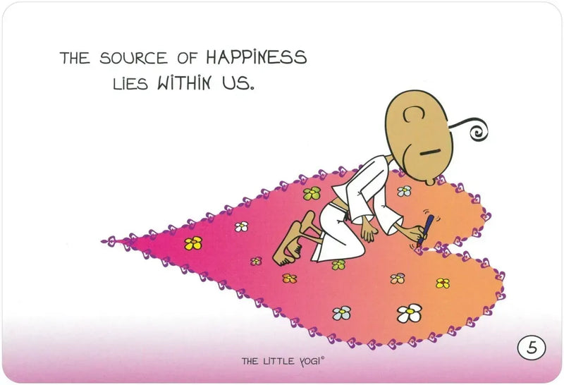 The Little Yogi© Happy Notes: 40 Impulse Cards With Instructions