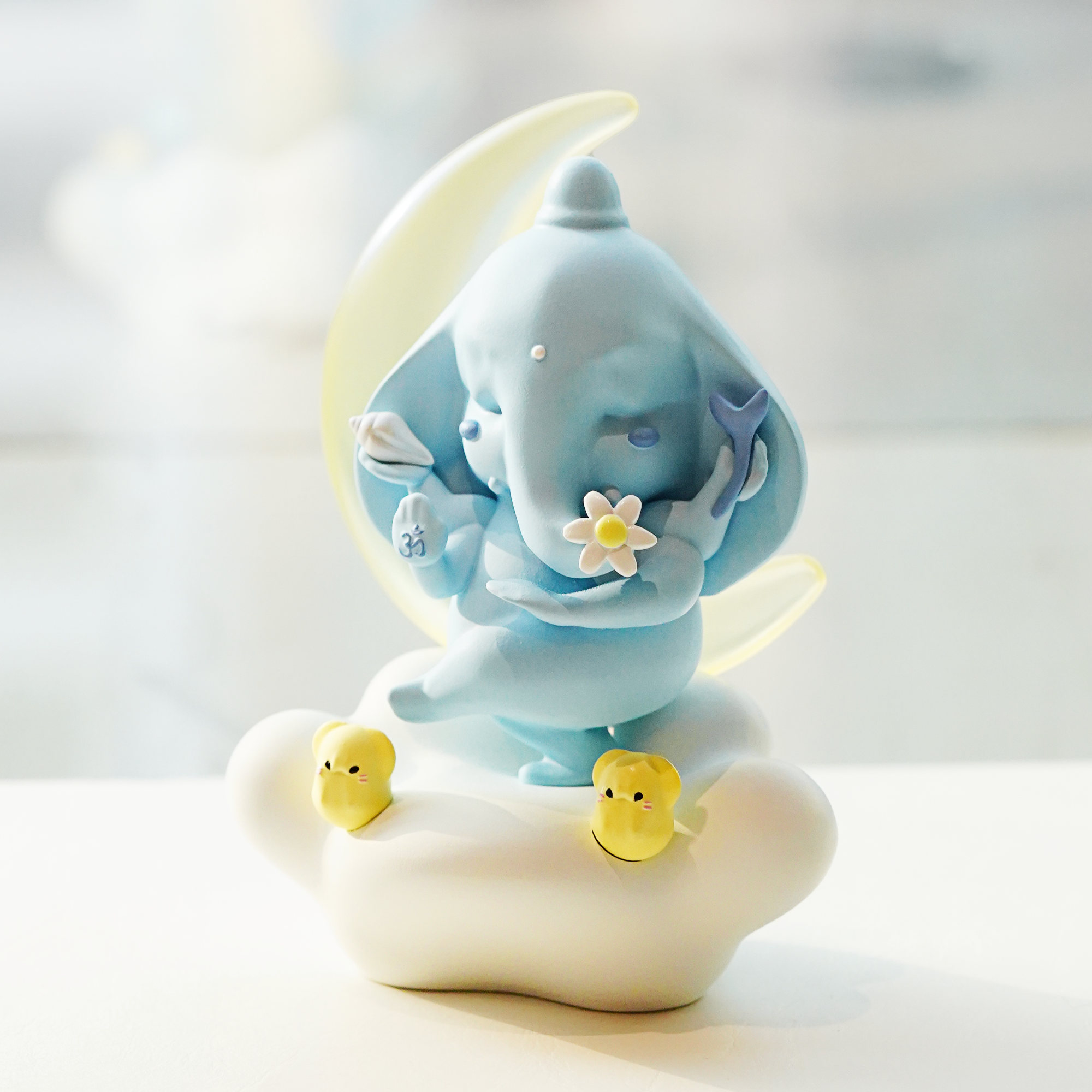 【PRE-ORDER】 (M)Ganesha - Baby blue To the moon and back