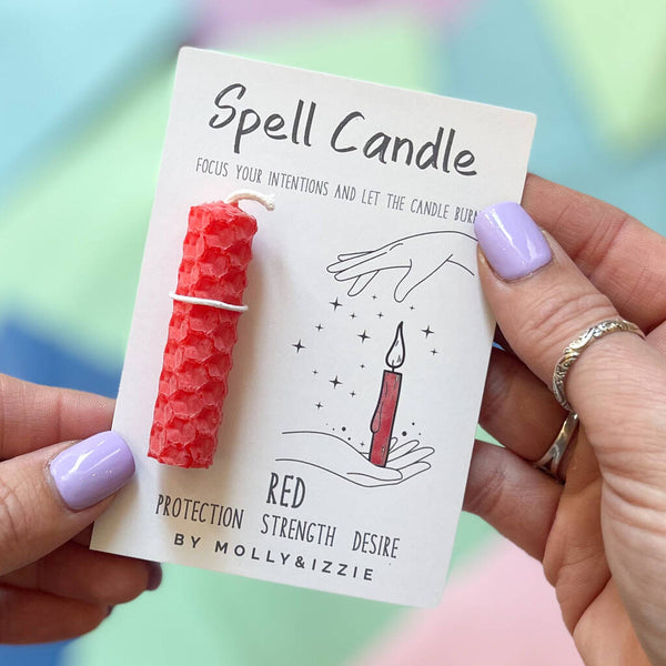 Spell Candle Red