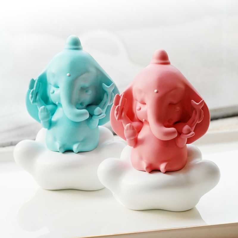 【PRE-ORDER】 (M)Ganesha - Mint green