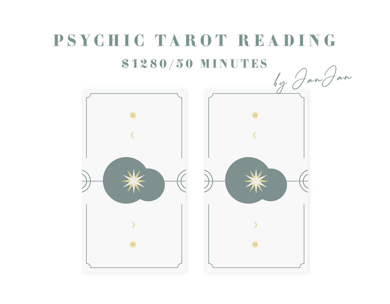 Psychic Tarot Reading By JanJan ($1280/ 50mins)