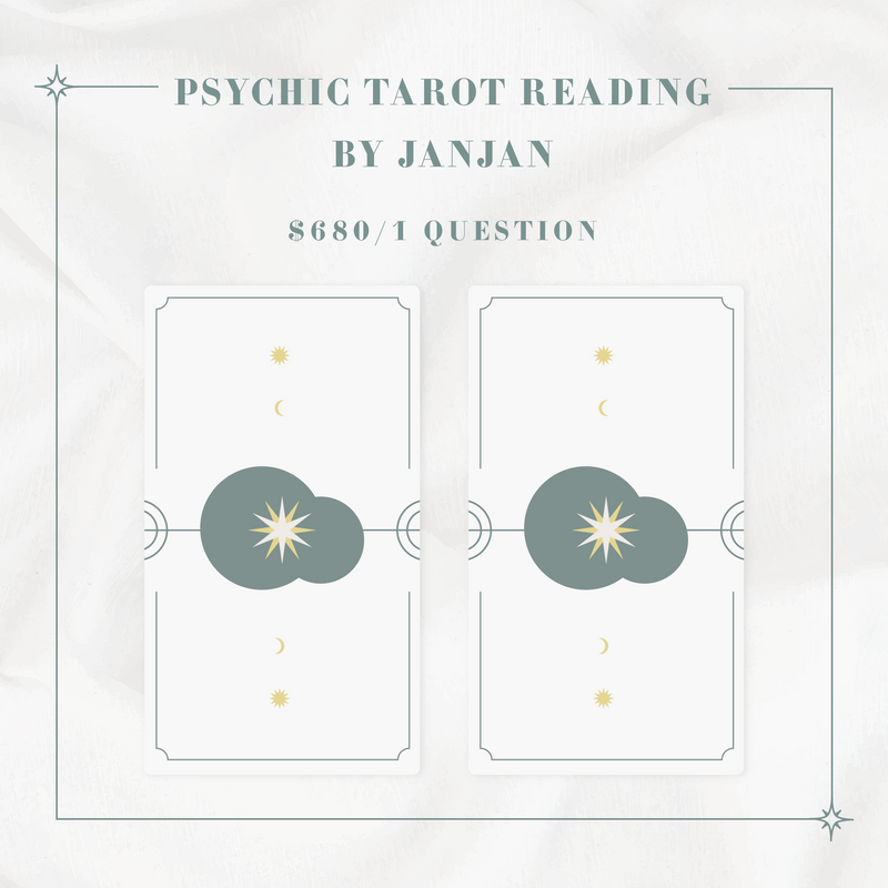 Psychic Tarot Reading By JanJan ($680/ 1 Question)