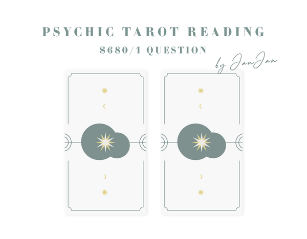 Psychic Tarot Reading By JanJan ($680/ 1 Question)