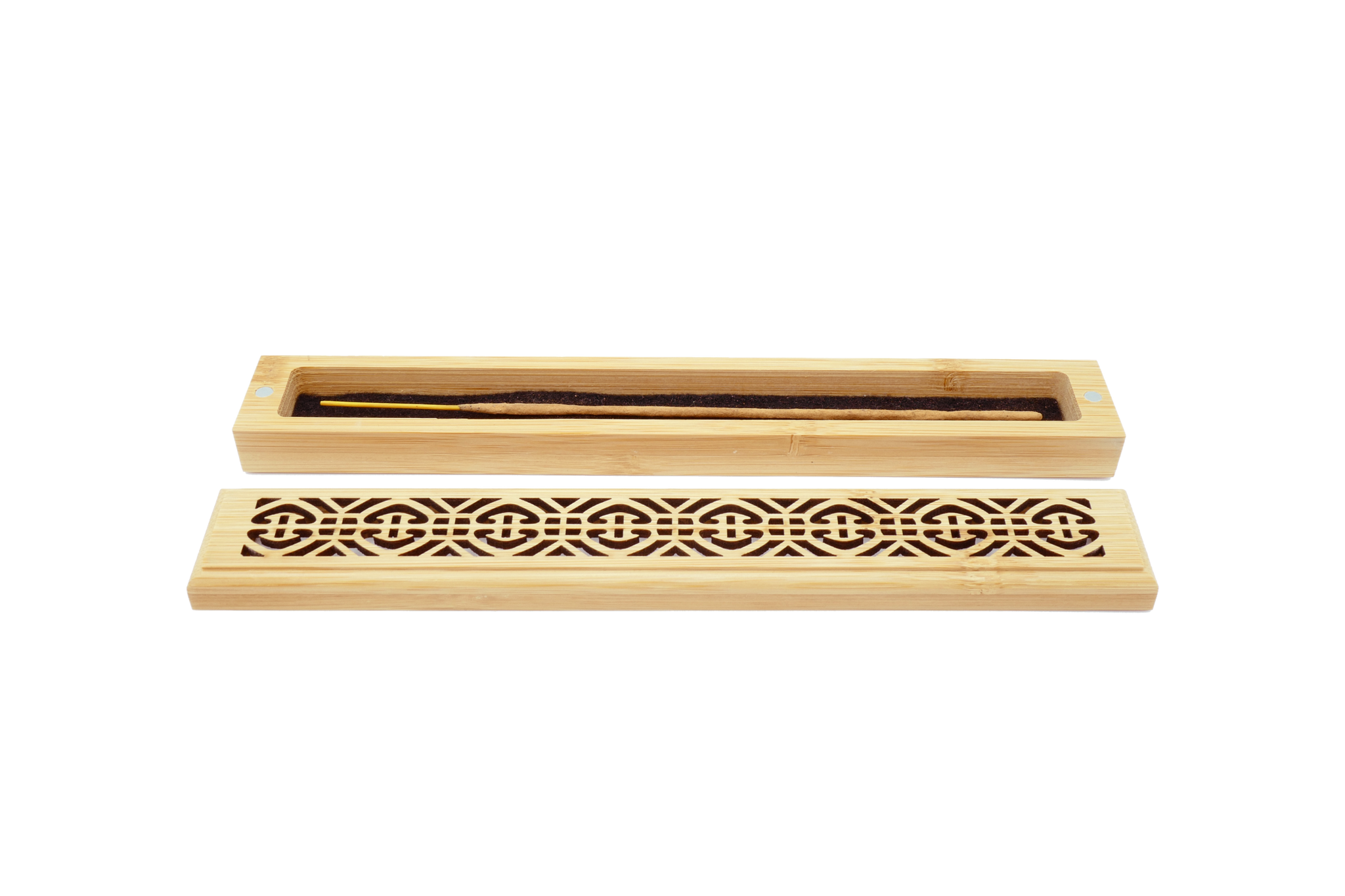 Bamboo Incense Stick Holder with Magnet